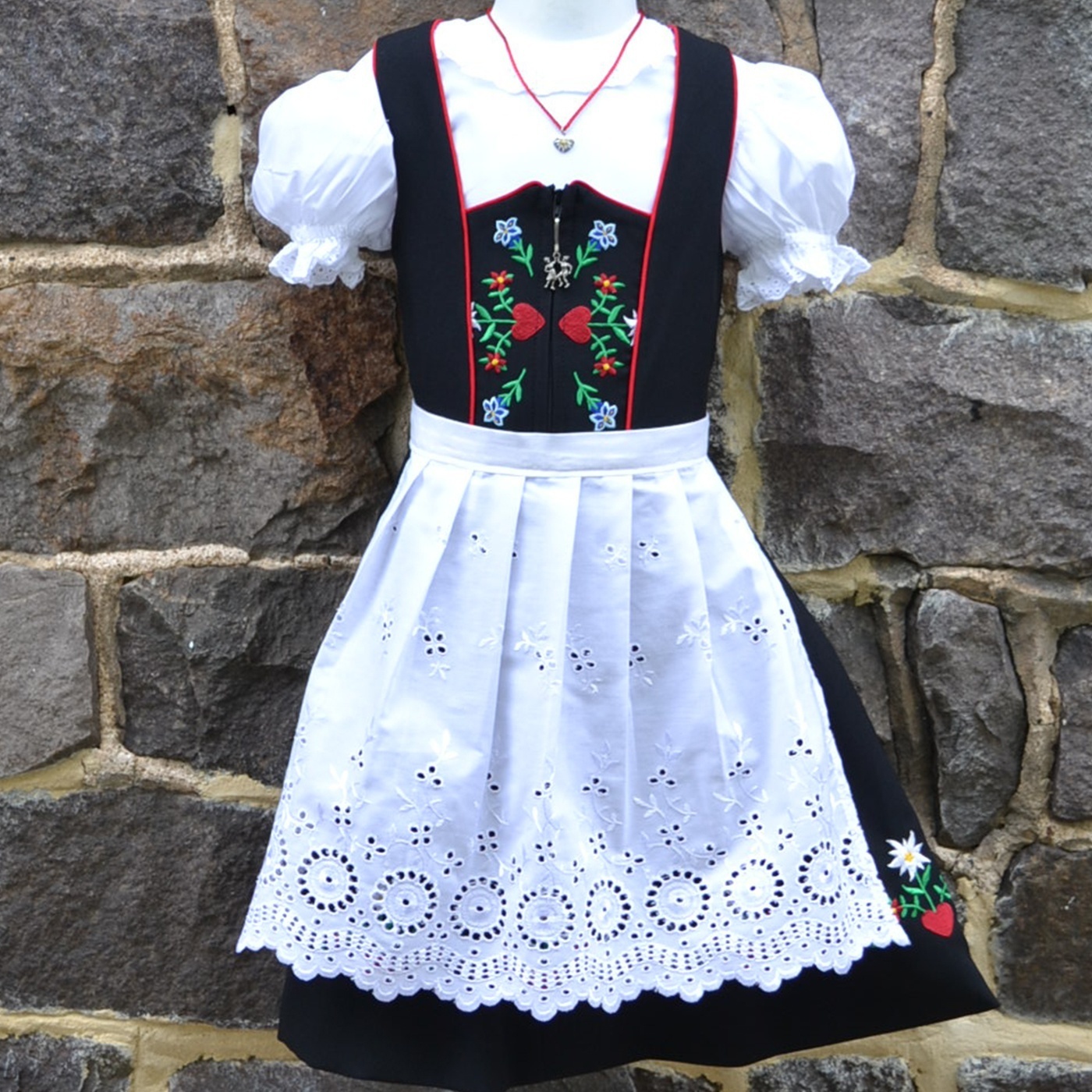 black dirndl