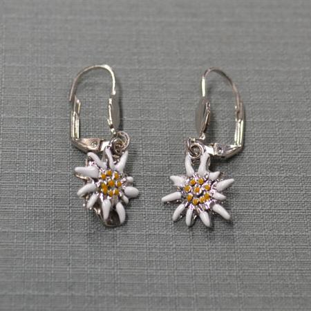 Edelweiss dangling earrings