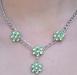 Green Swarovski Crystal German Necklace