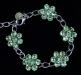 Green German Swarovski Crystal bracelet