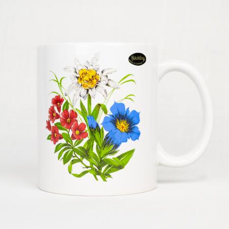 alpine flower mug
