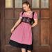 monika dirndl with checked blouse and apron