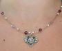 Edelweiss Heart Necklace-12896