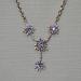 Blue Edelweiss necklace